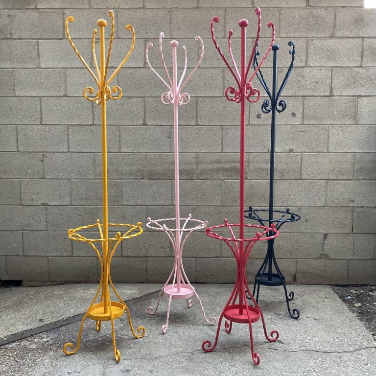 Iron Coat & Umbrella Stand Nadeau Chicago
