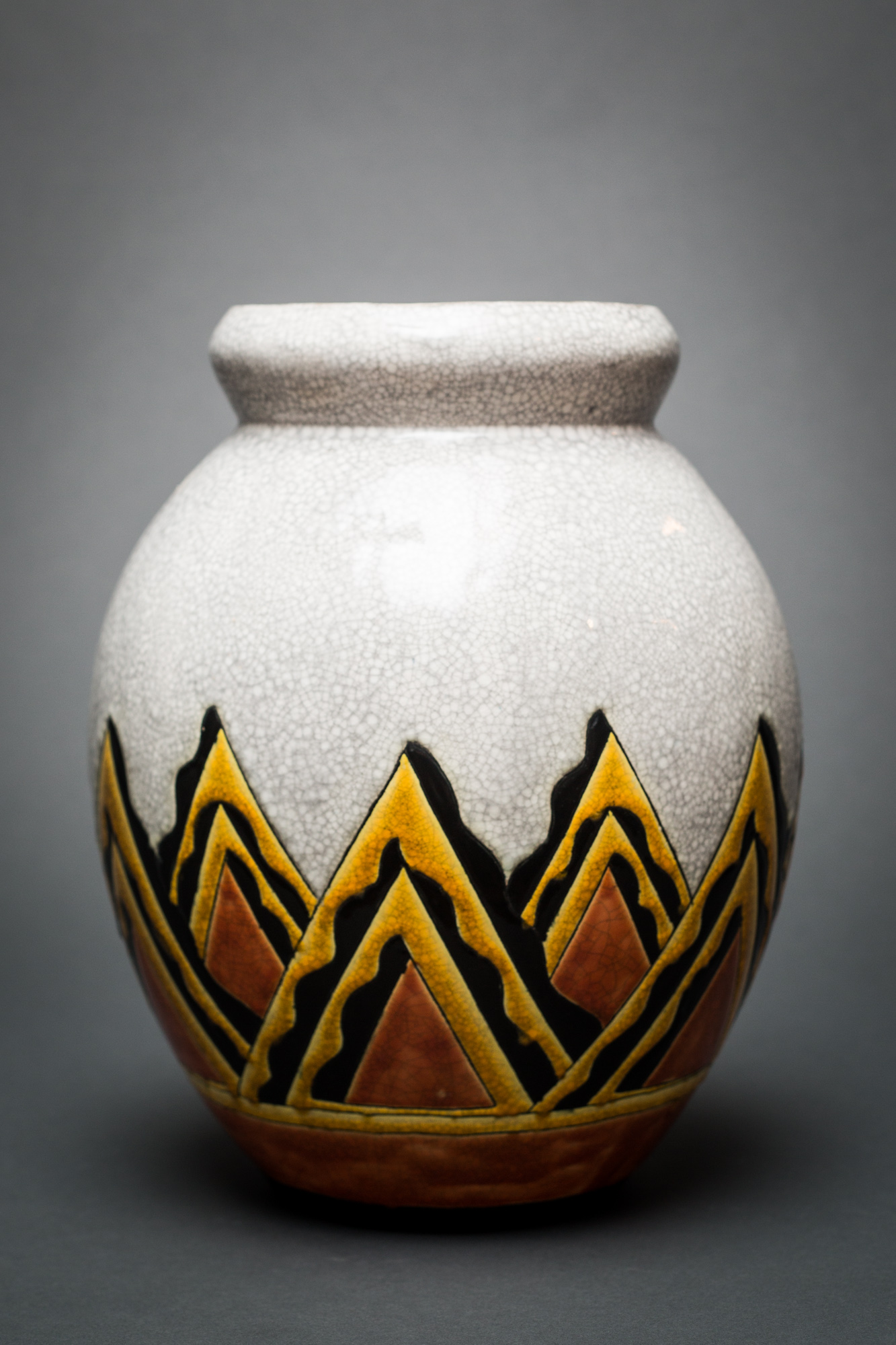 Abstract Ceramic Vase - Naga Antiques