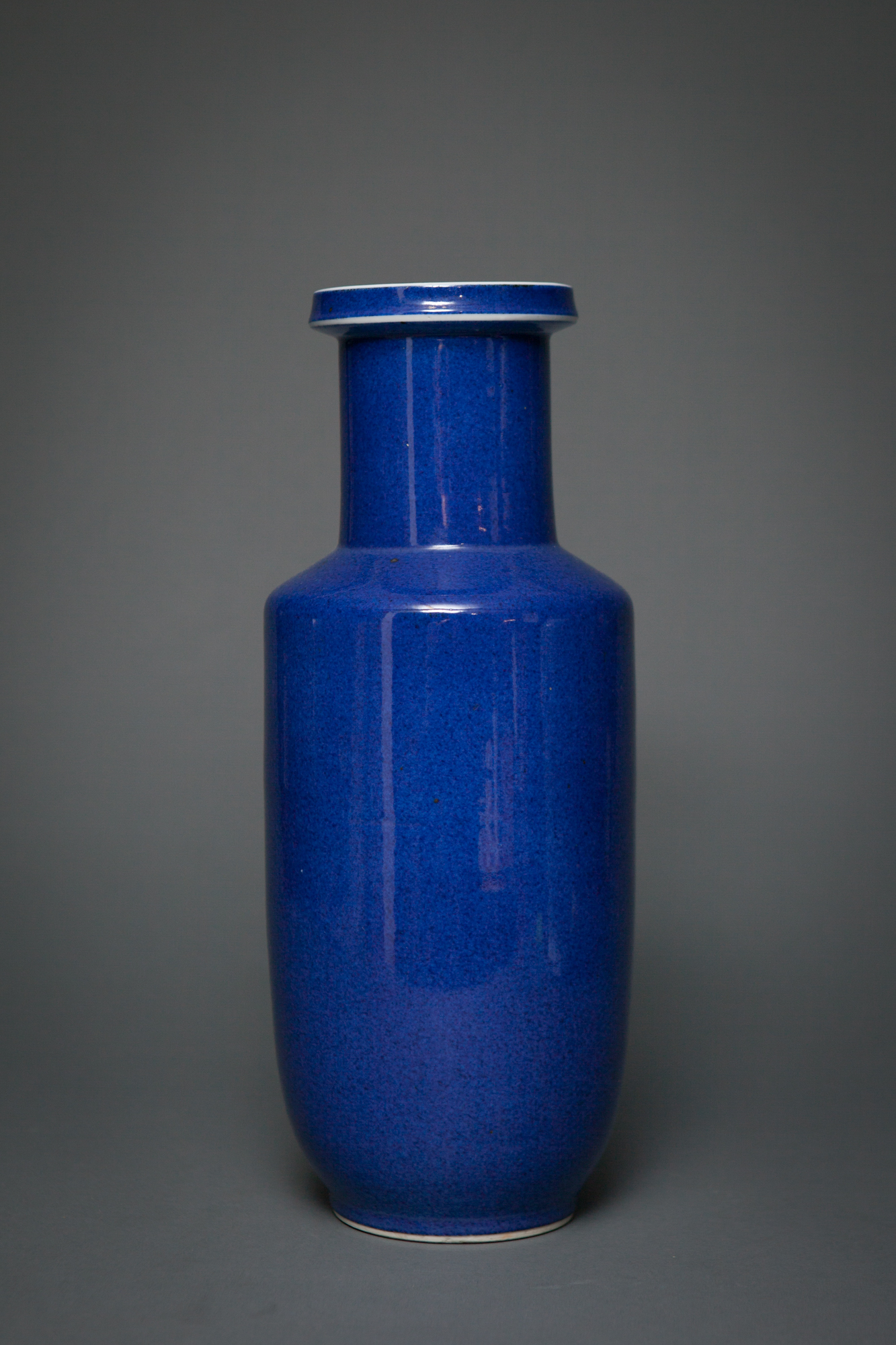 Brilliant Blue Chinese Vase Naga Antiques