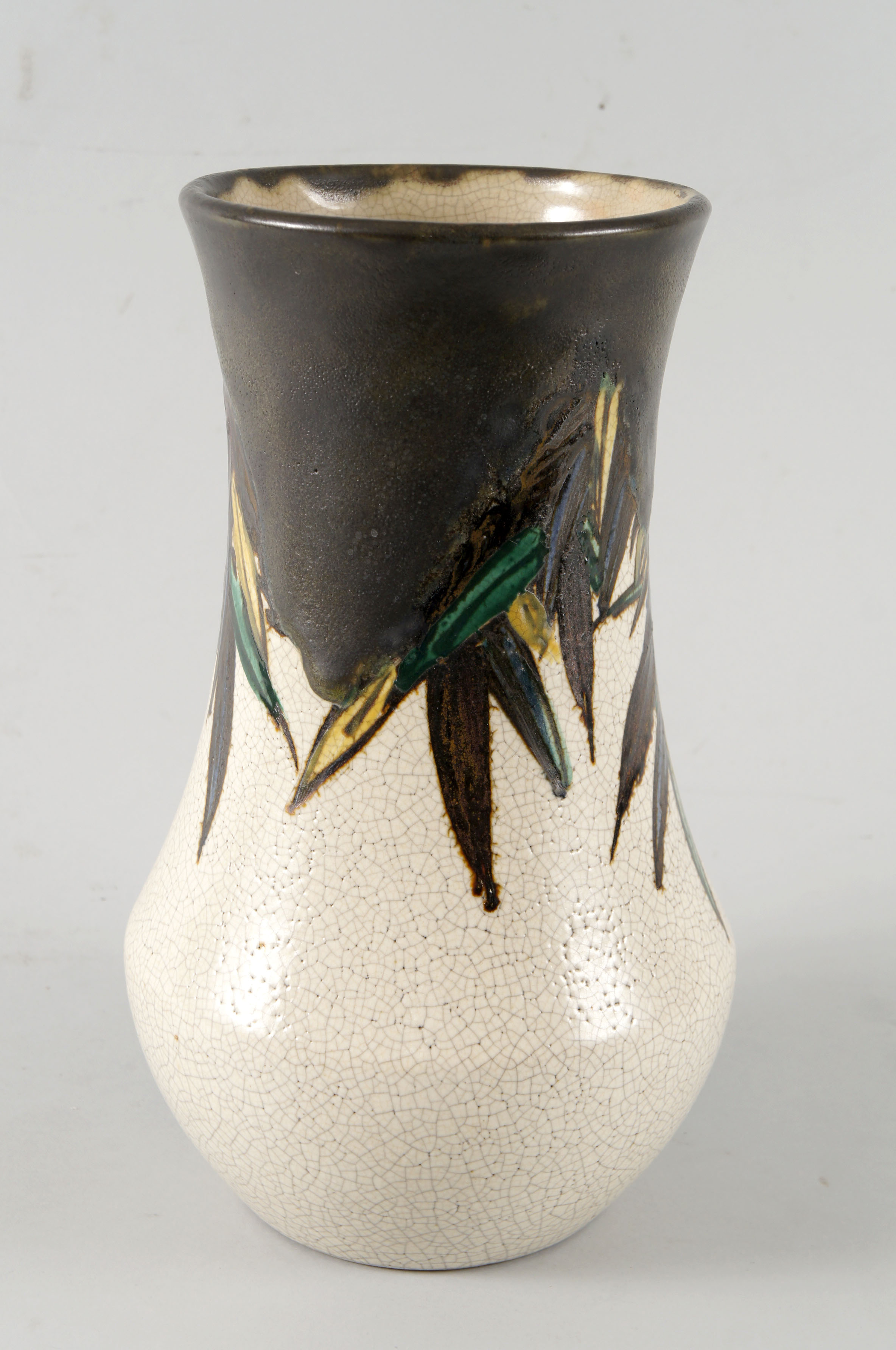 Japanese Pottery Vase Naga Antiques