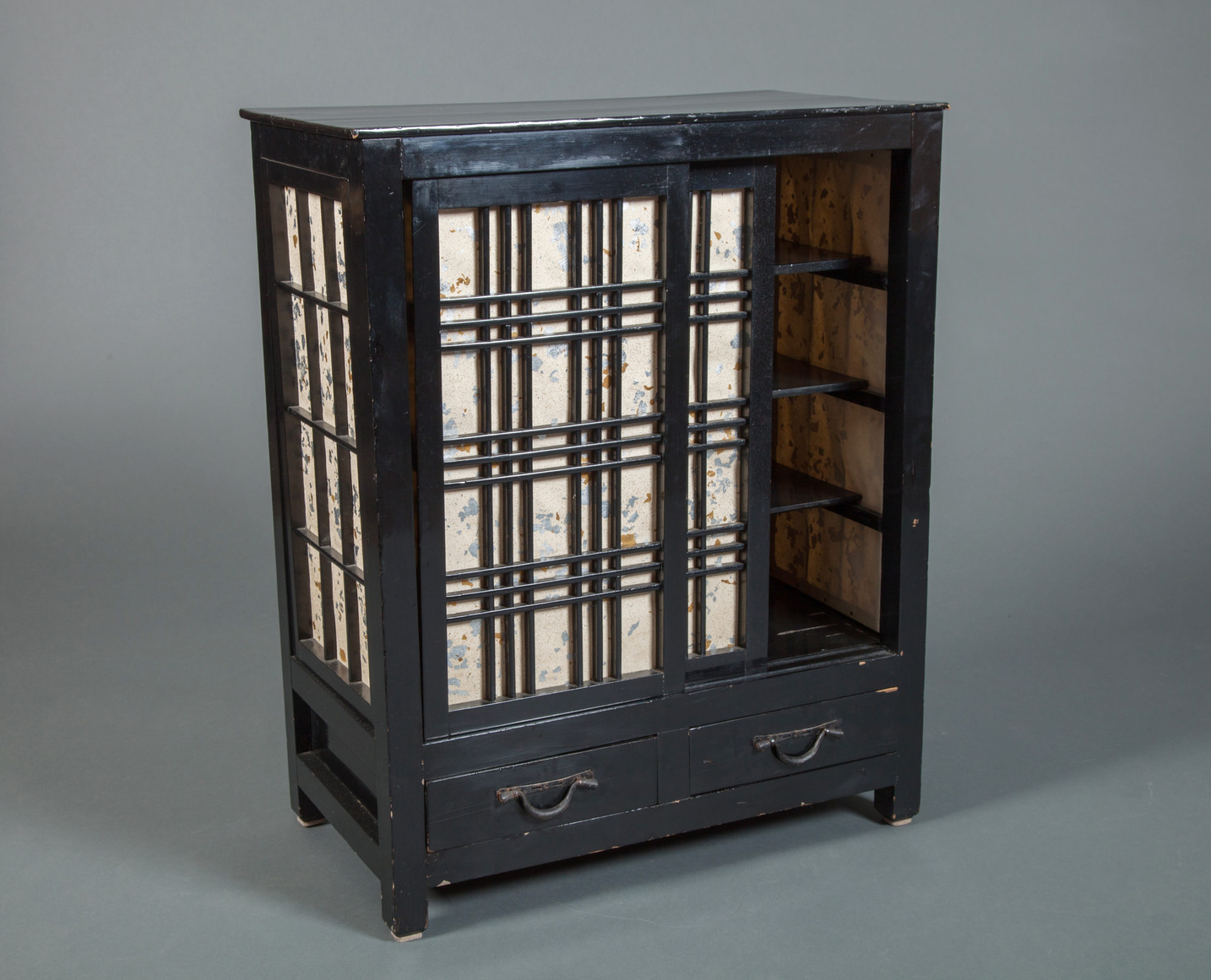 Small Japanese with Shoji Sliding Doors Naga Antiques