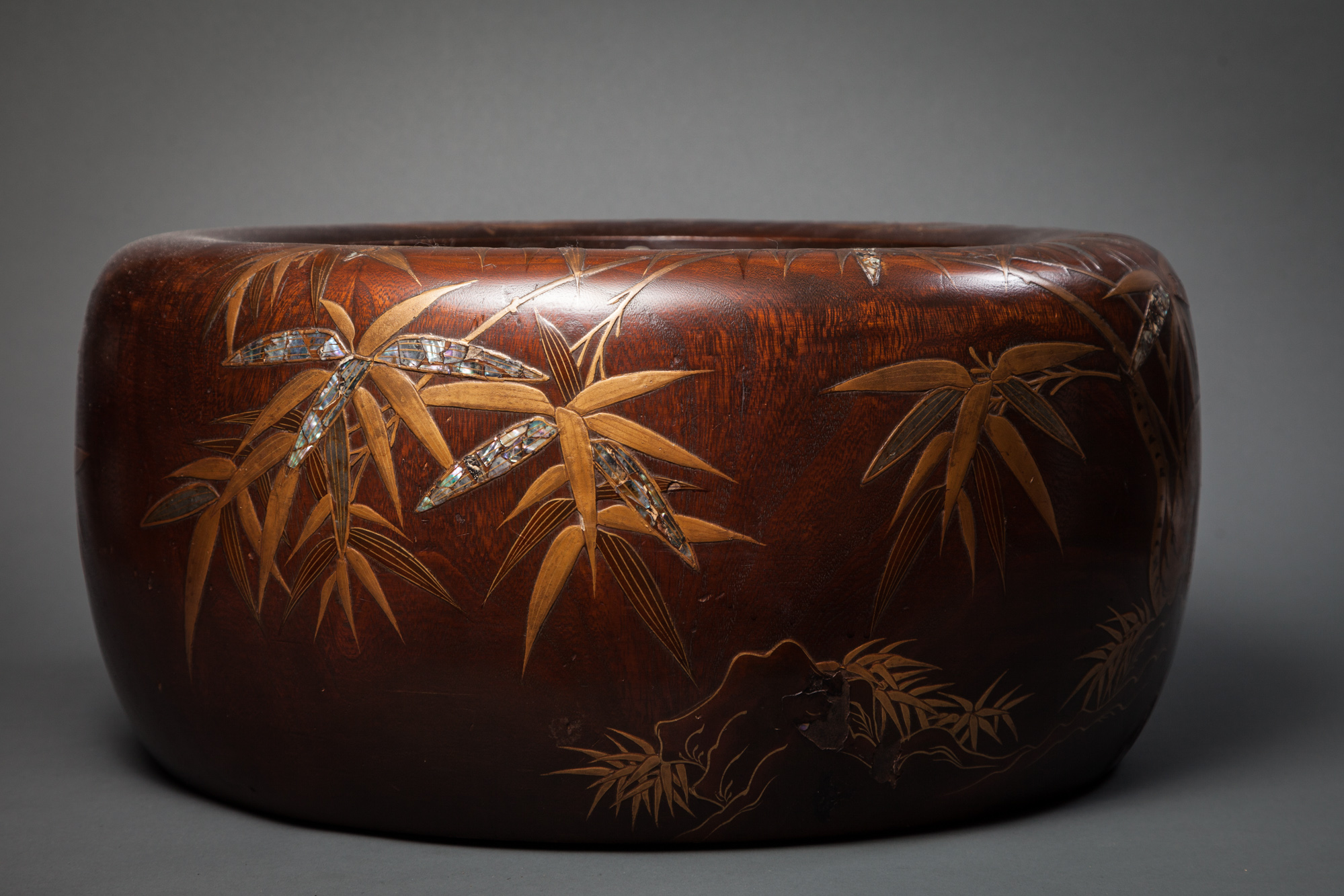 Large Japanese Hibachi Naga Antiques