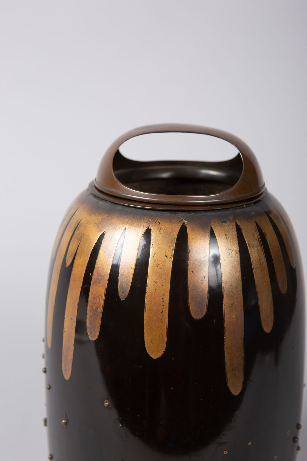 Japanese Lacquer Koro (Incense Burner) Naga Antiques