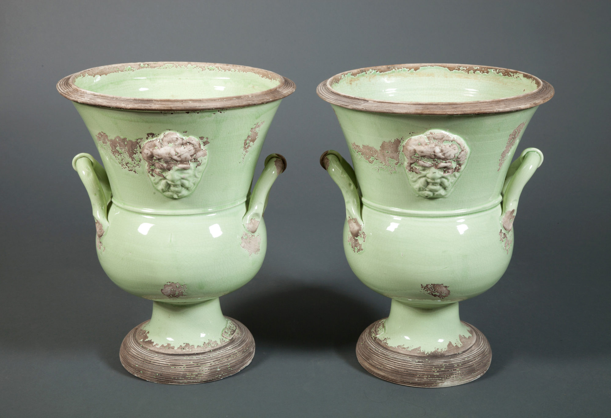Pair of Italian Urns Naga Antiques