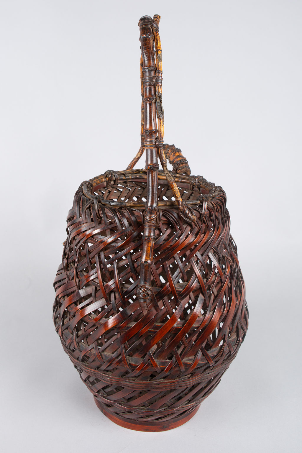 Japanese Antique Ikebana (Flower Arranging Basket) Naga Antiques