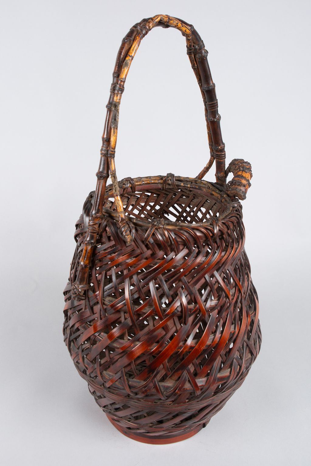 Japanese Antique Ikebana (Flower Arranging Basket) Naga Antiques