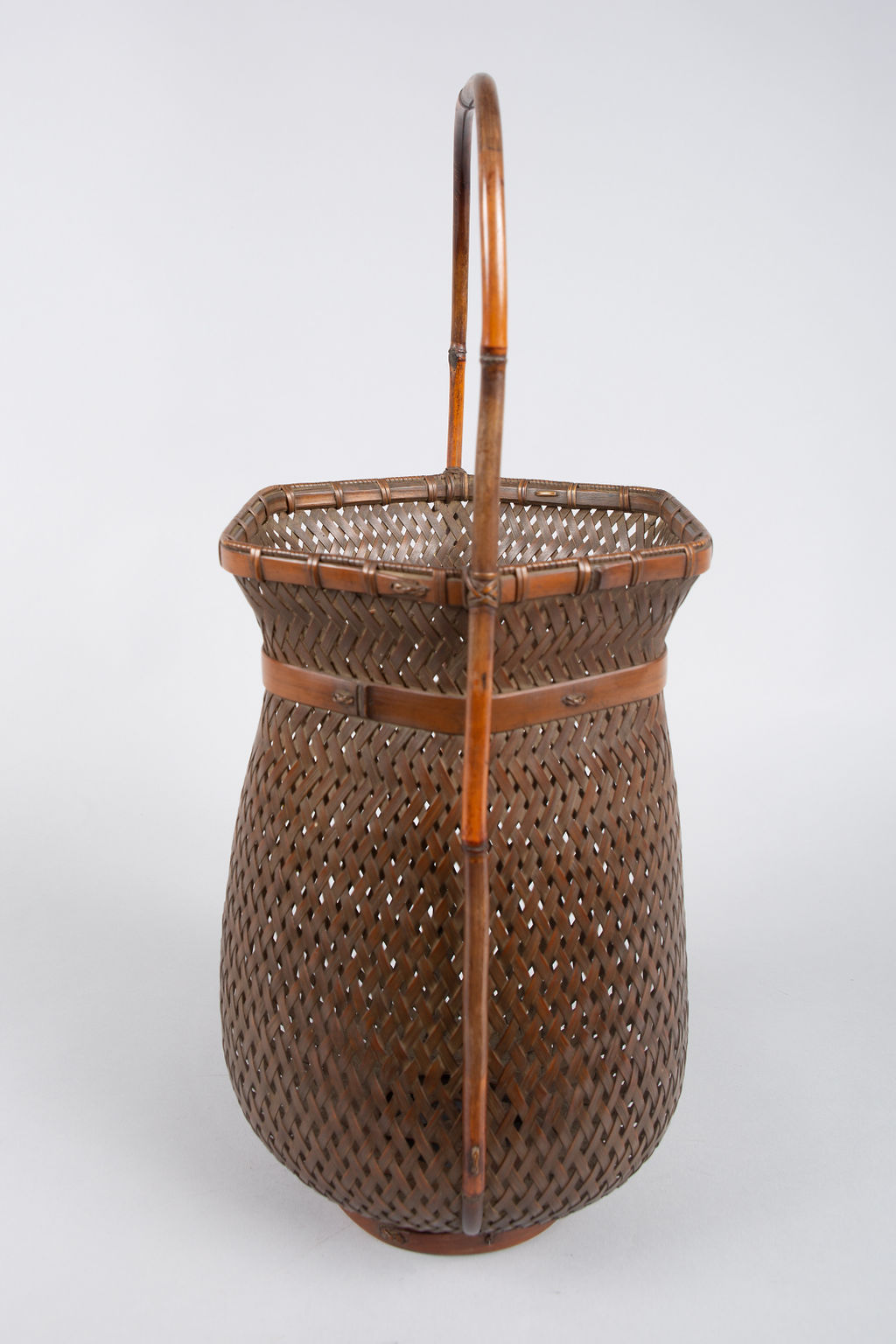 Japanese Antique Ikebana (Flower Arranging Basket) Naga Antiques