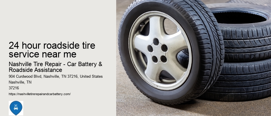 24 hour roadside tire service near me