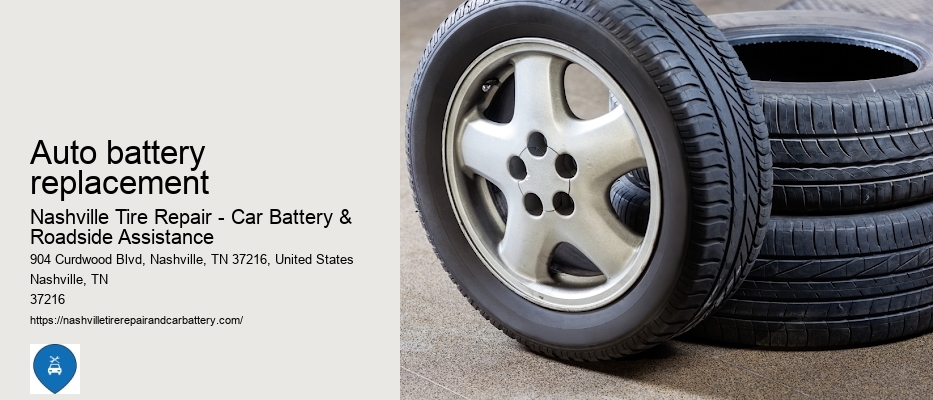 auto battery replacement