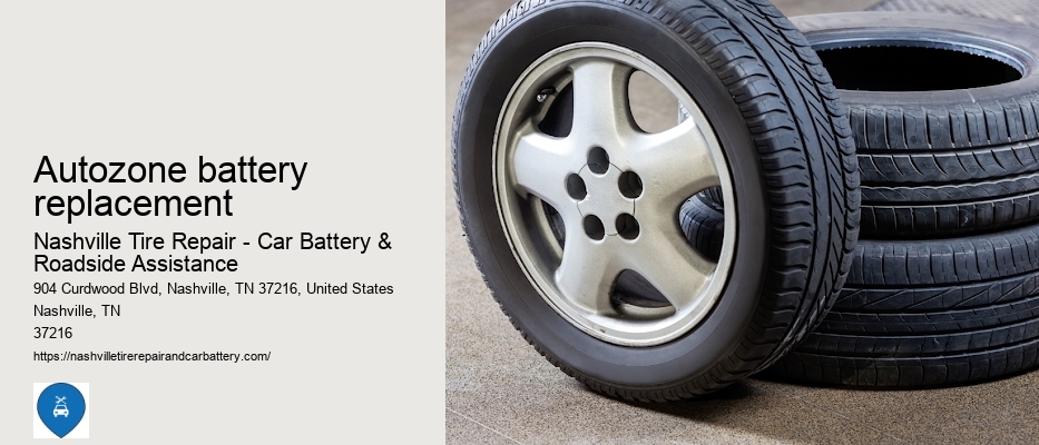 autozone battery replacement