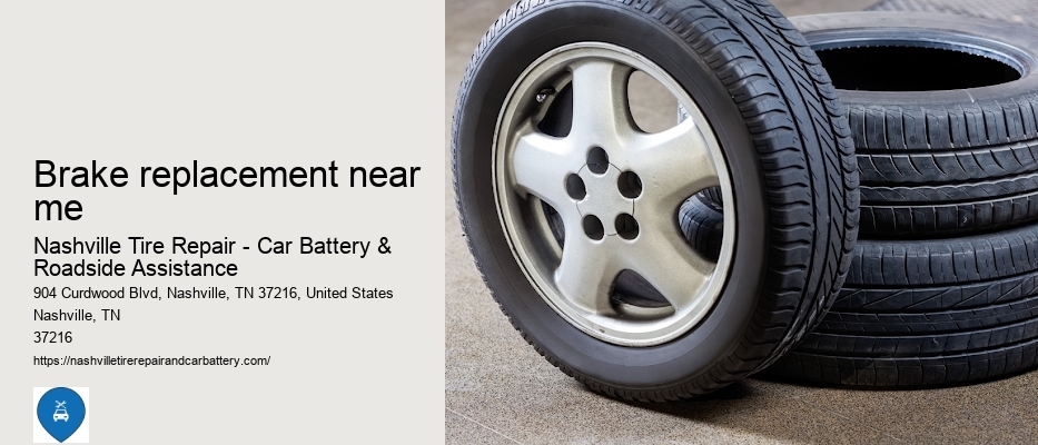 brake replacement near me
