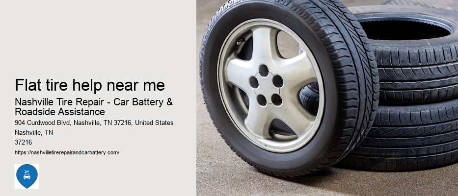 flat tire help near me