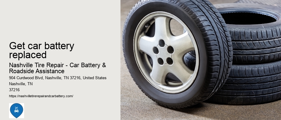 get car battery replaced