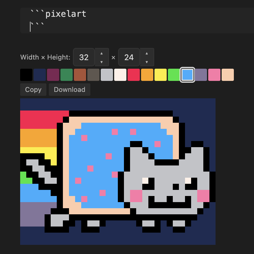 Obsidian Pixel Art Plugin