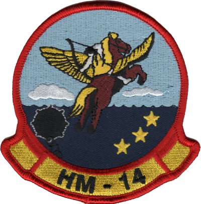 Helicopter Mine Counter Measures Squadron 14 (HM-14) Sea Stallions/Vanguard