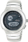 Citizen JU0010-55E Stainless Steel Promaster World Time Analog Revealed Digital Dial