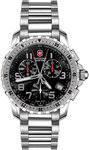 Swiss Army 241196 Alpnach Chronograph Black Dial Stainless Steel