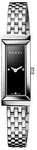 Gucci YA127504 Stainless Steel Timeless G-Frame Patterned Black Dial Diamonds