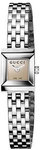 Gucci YA128501 Stainless Steel Timeless G-Frame Square Brown Dial Diamonds