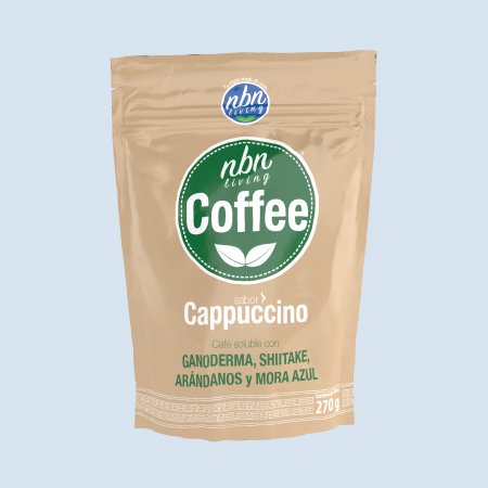 LIVING COFFEE CAPPUCCINO BOLSA CON 270 G