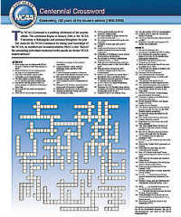 Crossword puzzle