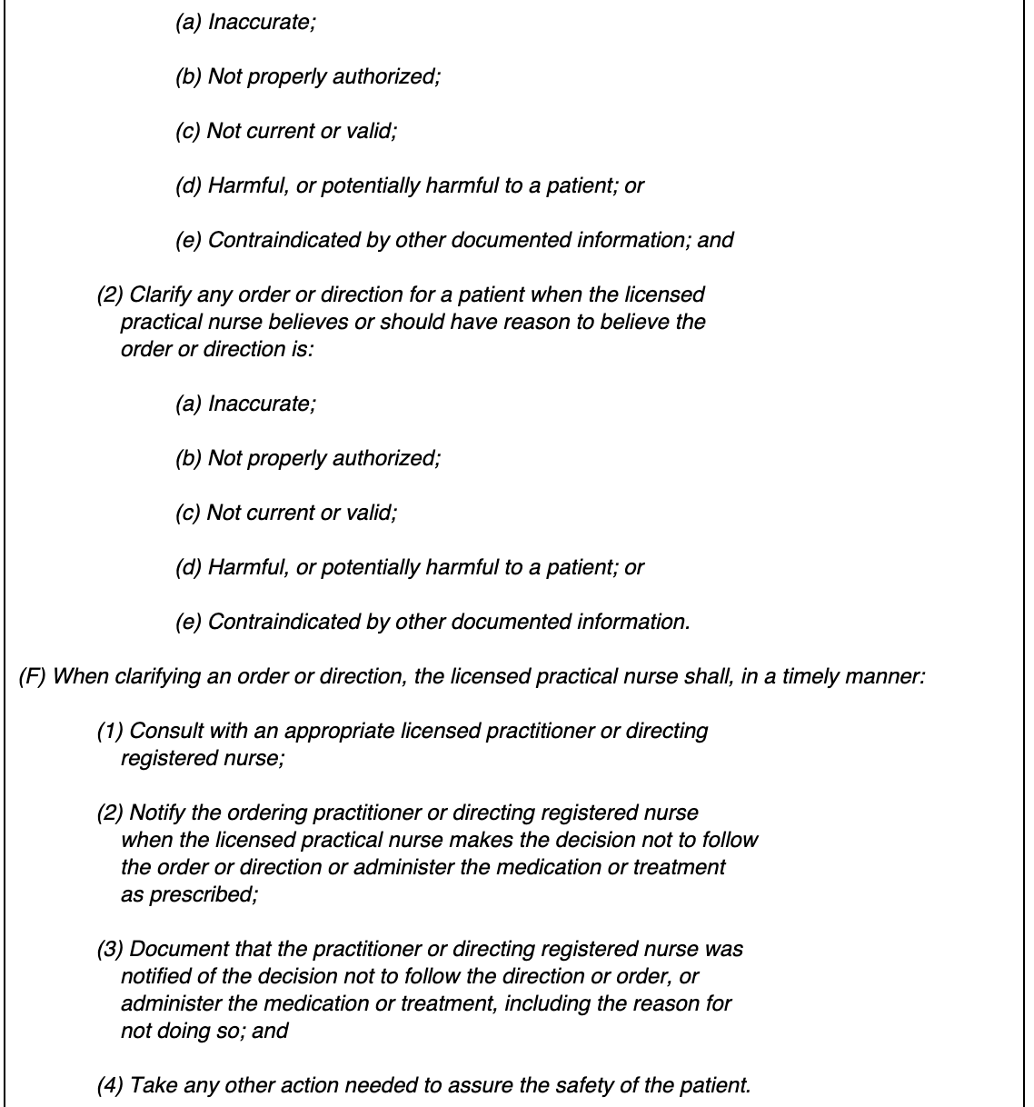 The Ohio Nurse Practice Act Nursing CE Course 2 Hour Category A