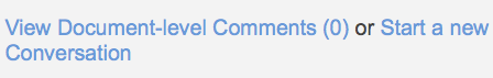 document-level comments