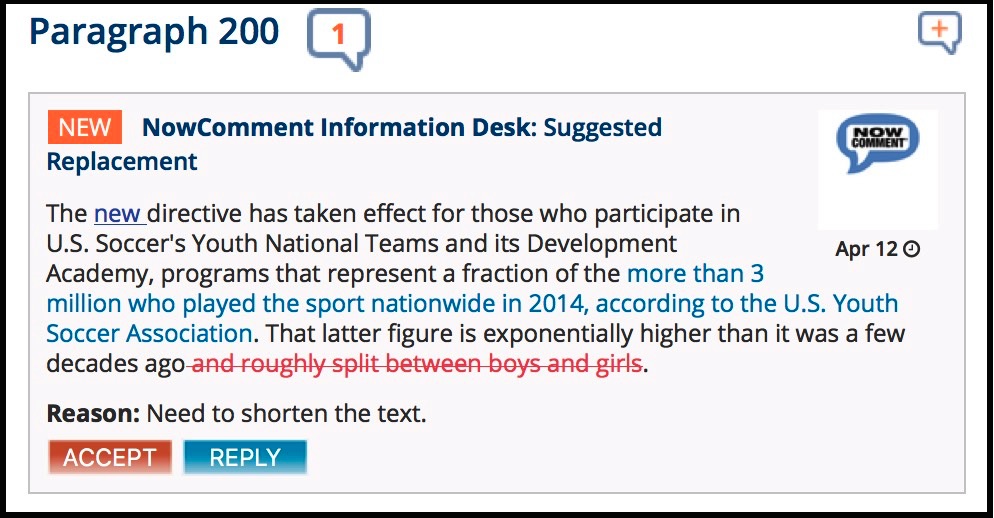 Revision Suggestion not yet accepted