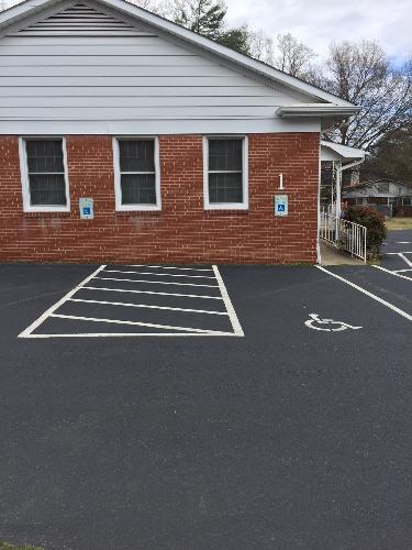 PARKING, PATHWAY, AND ENTRANCE