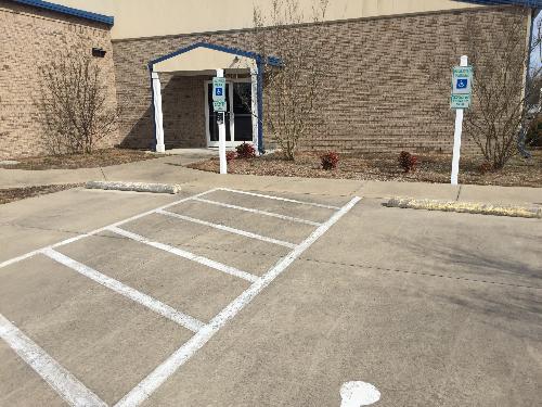 PARKING AND ENTRANCE