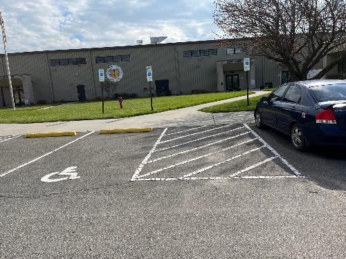 PARKING, PATHWAY, AND ENTRANCE