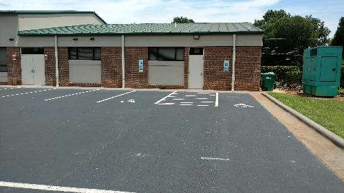 PARKING, PATHWAY, AND ENTRANCE