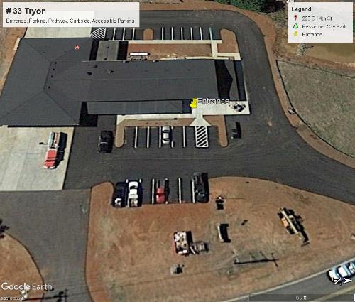 EXTERIOR, PARKING, PATHWAY, AND ENTRANCE