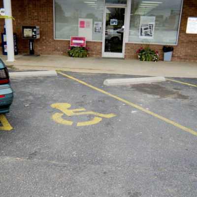 PARKING, PATHWAY, AND ENTRANCE