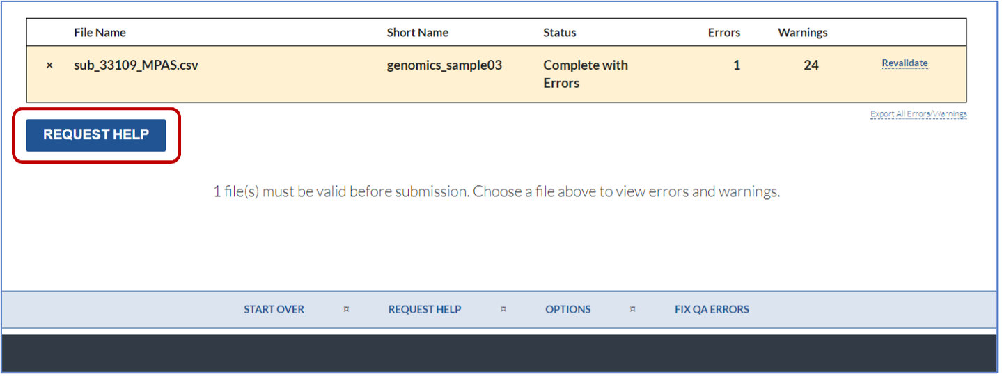 Request Help Button NDA