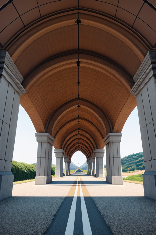 build a tunnel with two exits
