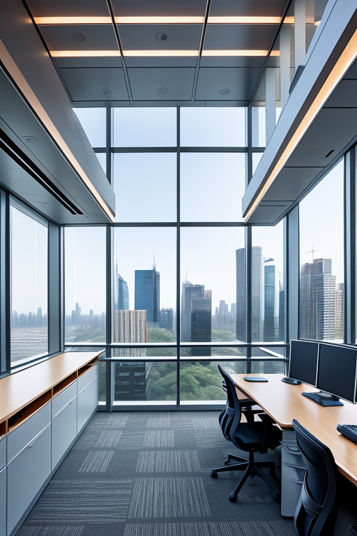 , Office, Post-Modern Architecture