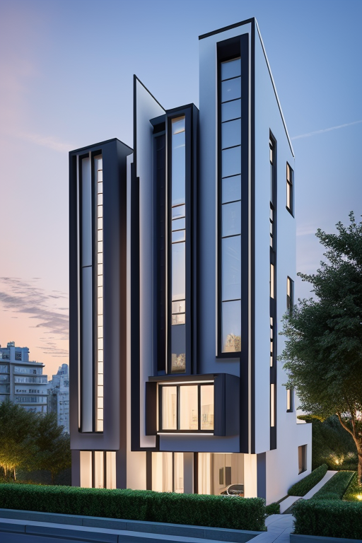 Townhouse, designed by Zaha Hadid, in Istanbul, Ultra hd! editorial, iso 400, surrealistic, 8k, full frame, landscape, Ultra hd! editorial, iso 400, surrealistic, 8k, full frame, landscape
