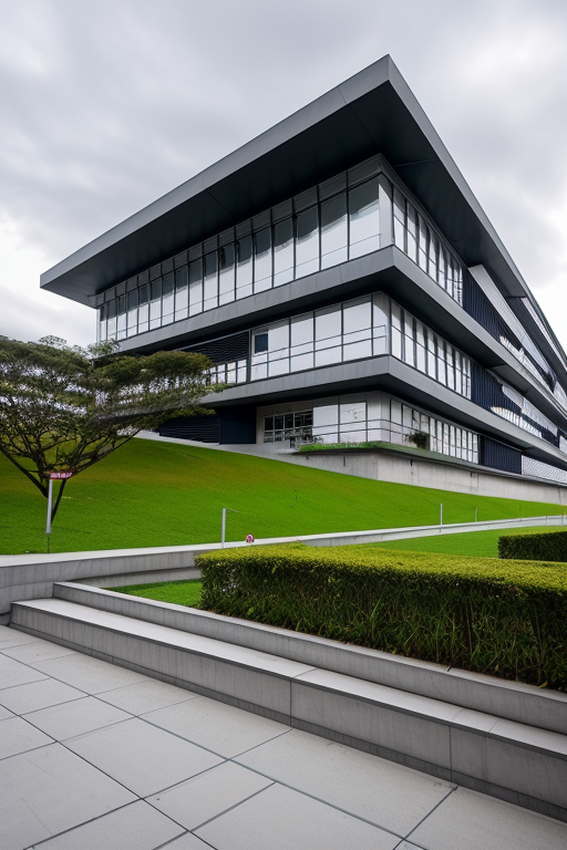 , Facultad De Sistemas, of Escuela Politecnica Nacional, in Quito, recreate structure, Modern Architecture