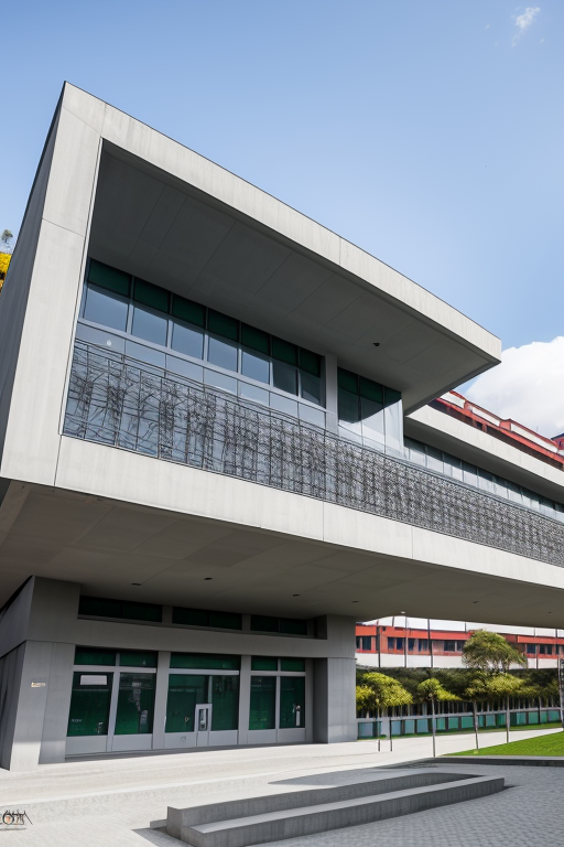 , Facultad De Sistemas, of Escuela Politecnica Nacional, in Quito, recreate structure, Modern Architecture