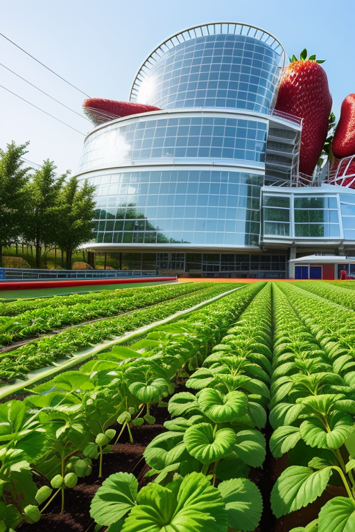 to make a hydroponic cultivation of strawberry plants 
, designed by Frank Gehry, Modern Architecture, Stadium, Garage