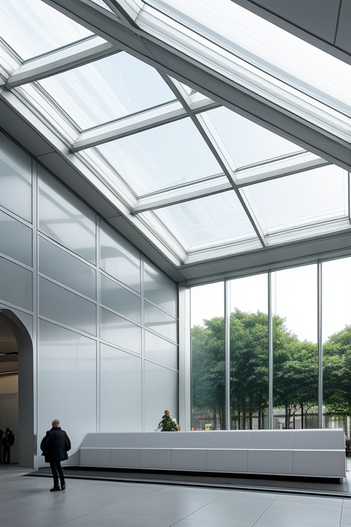 Train station, white cube, translucent, giant, , designed by Mies Van der Rohe
, designed by Norman Foster