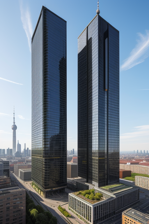 Futuristic city, , designed by Mies Van der Rohe, Brutalist Architecture, Post-Modern Architecture, Neofuturist Architecture, Modern Architecture, in Berlin, in Rome