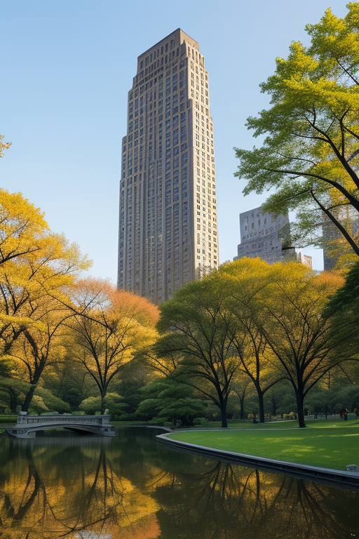 Central Park , designed by Mies Van der Rohe