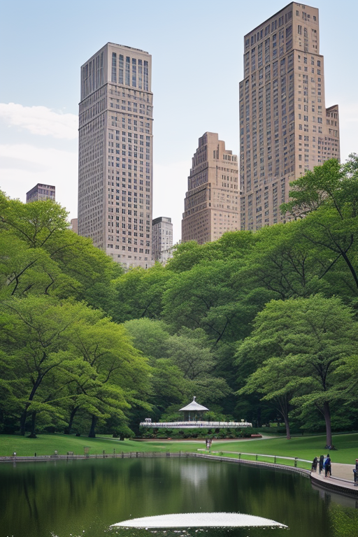 Central Park , designed by Mies Van der Rohe