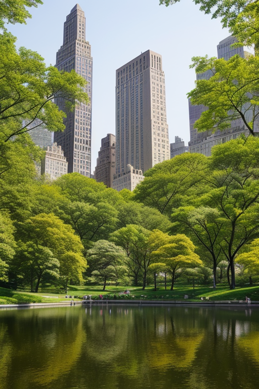 Central Park , designed by Mies Van der Rohe