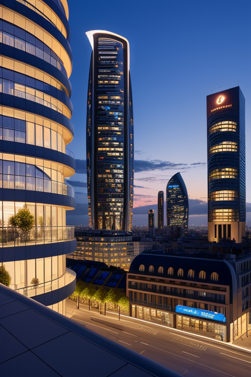 Hotel, designed by Zaha Hadid, Modern Architecture, sunset, in Paris, Ultra hd! editorial, iso 400, surrealistic, 8k, full frame, landscape, Ultra hd! editorial, iso 400, surrealistic, 8k, full frame, landscape, in Barcelona, night time, Modern Architecture, designed by Richard Rogers