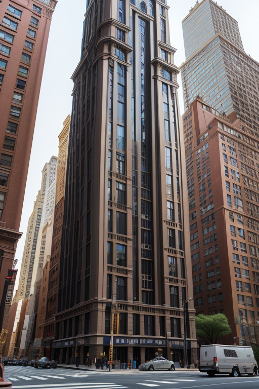 Una habitación ultramoderna y ultralujosa, afternoon, in New York, Neofuturist Architecture