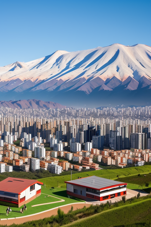 urbanización del campo en chile , Modern Architecture, PANORAMICA