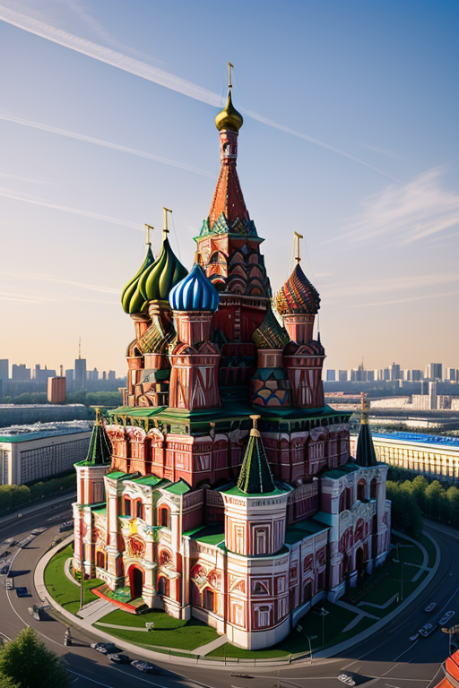 moscow, Khrushchevka, Neofuturist Architecture